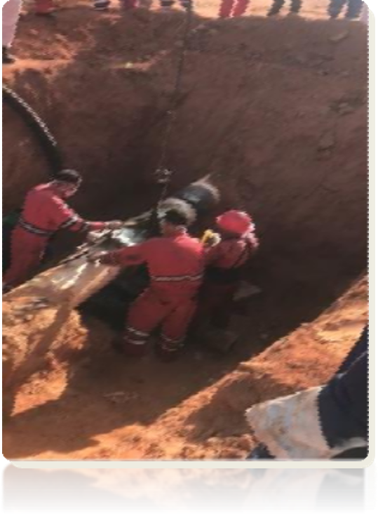 Reemplazo de tramos tubería 12 pulgadas